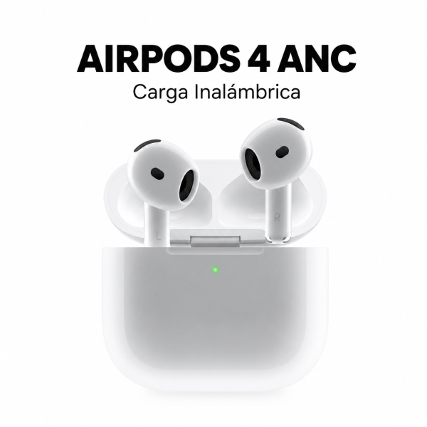 AIRPODS 4 ANC Carga Inalambrica en México - Maxi Accesorios México