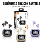Audifonos ANC Con Pantalla TOUR PRO6 en México - Maxi Accesorios México