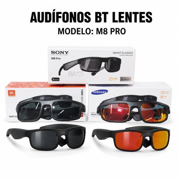 Audifonos Bt Lentes M8 PRO en México - Maxi Accesorios México
