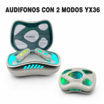 Audifonos Con 2 Modos YX36 en México - Maxi Accesorios México