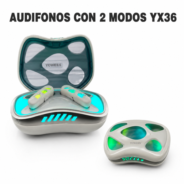 Audifonos Con 2 Modos YX36 en México - Maxi Accesorios México