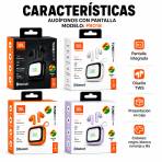 Audifonos Con Pantalla PRO18 - Maxi Accesorios México