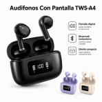 Audifonos Con Pantalla TWS-A4 - Maxi Accesorios México
