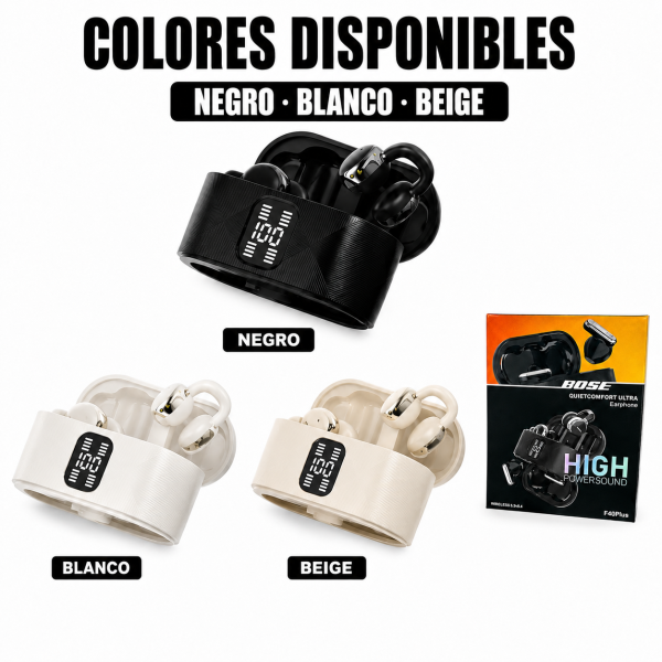 Audifonos De 2 Pares Para Diferentes Usos F40 PLUS - Maxi Accesorios México