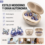 Audifonos De Arete De Mariposa CLIP04 - Maxi Accesorios México