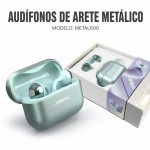 Audifonos De Arete Metalico METAL600 en México - Maxi Accesorios México