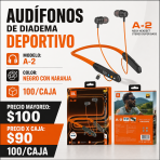Audifonos De Diadema Deportivo A-2 - Maxi Accesorios México