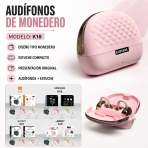Audifonos De Monedero K18 - Maxi Accesorios México