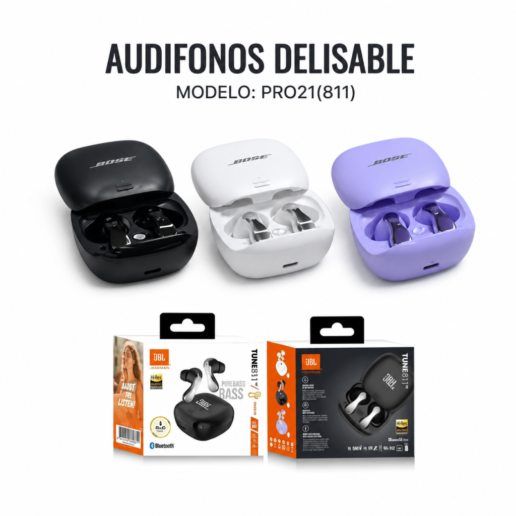 Audifonos Delisable PRO21(811) en México - Maxi Accesorios México