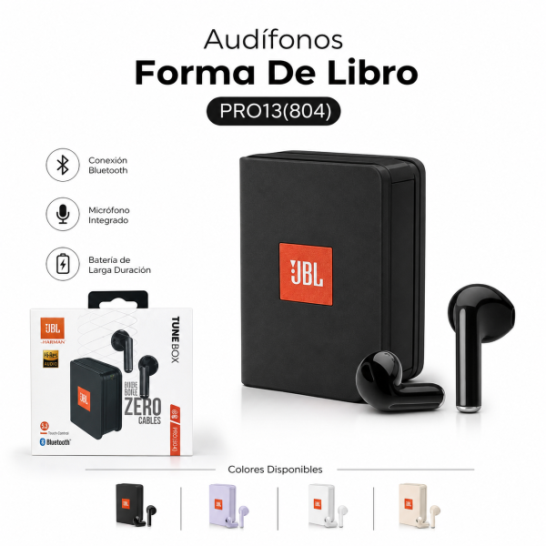Audifonos Forma De Libro PRO13(804) en México - Maxi Accesorios México