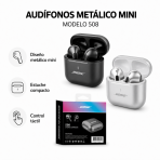 Audifonos Metalico Mini 508 - Maxi Accesorios México