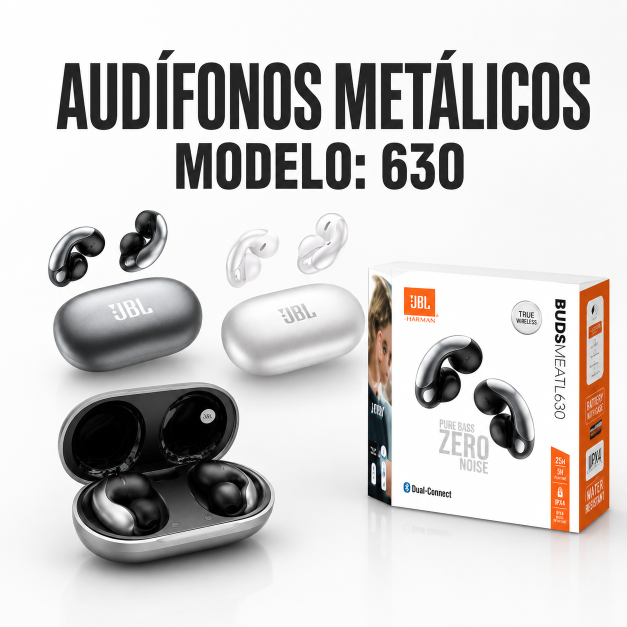Audifonos Metalicos 630 Audifonos Metalicos 630 en México - Maxi Accesorios México