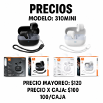 Audifonos Mini 310MINI - Maxi Accesorios México