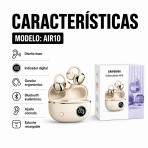 Audifonos Oseo Con Indicador AIR10 - Maxi Accesorios México