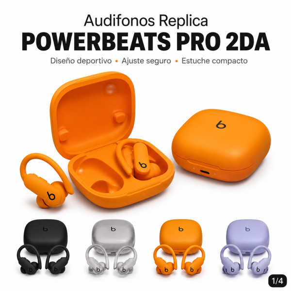 Audifonos Replica POWERBEATS PRO 2DA en México - Maxi Accesorios México