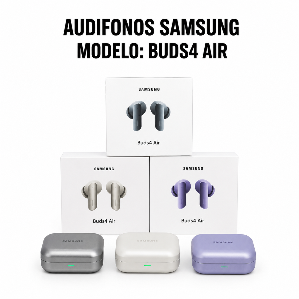 Audifonos SAMSUNG BUDS4 AIR en México - Maxi Accesorios México