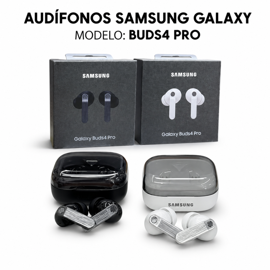 Audifonos SAMSUNG Galaxy BUDS4 PRO en México - Maxi Accesorios México