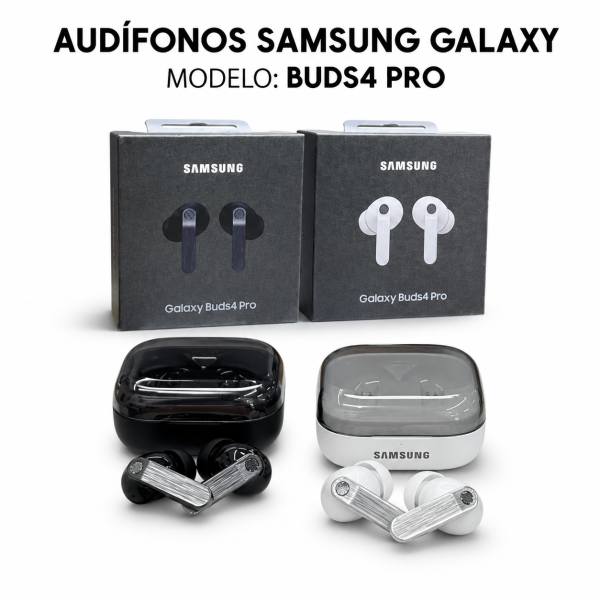 Audifonos SAMSUNG Galaxy BUDS4 PRO en México - Maxi Accesorios México