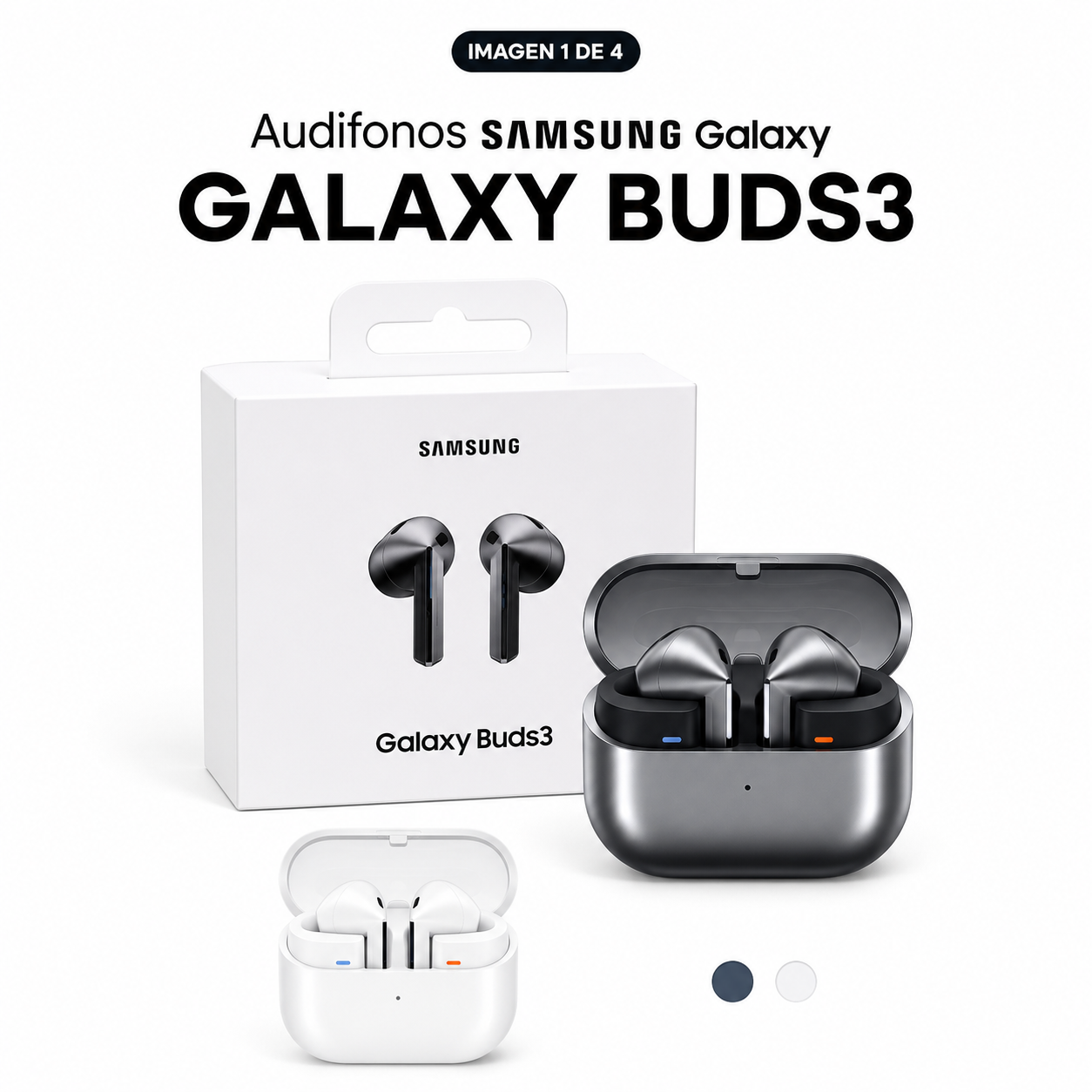 Audifonos SAMSUNG Galaxy GALAXY BUDS3 Audifonos SAMSUNG Galaxy GALAXY BUDS3 en México - Maxi Accesorios México