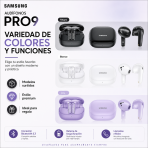Audifonos SAMSUNG PRO9 - Maxi Accesorios México