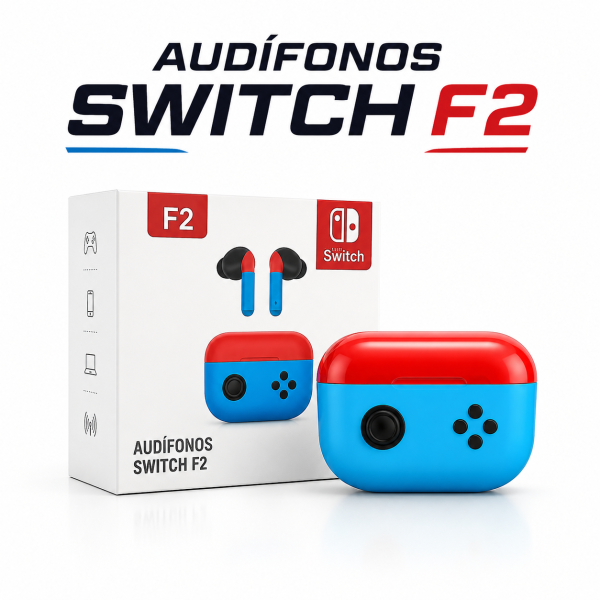 Audifonos Switch F2 en México - Maxi Accesorios México