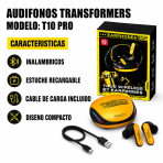 Audifonos Transformers T10 PRO - Maxi Accesorios México