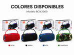 Bocina JBL RGB BOX2000 - Maxi Accesorios México