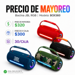 Bocina JBL RGB BOX360 - Maxi Accesorios México