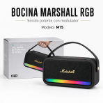 Bocina Marshall RGB sonido potente con modulador M15 en México - Maxi Accesorios México