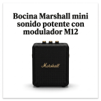 Bocina Marshall mini sonido potente con modulador M12 en México - Maxi Accesorios México