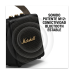Bocina Marshall mini sonido potente con modulador M12 - Maxi Accesorios México
