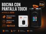 Bocina con pantalla touch S375 - Maxi Accesorios México
