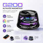 Bocina magnética G200 - Maxi Accesorios México