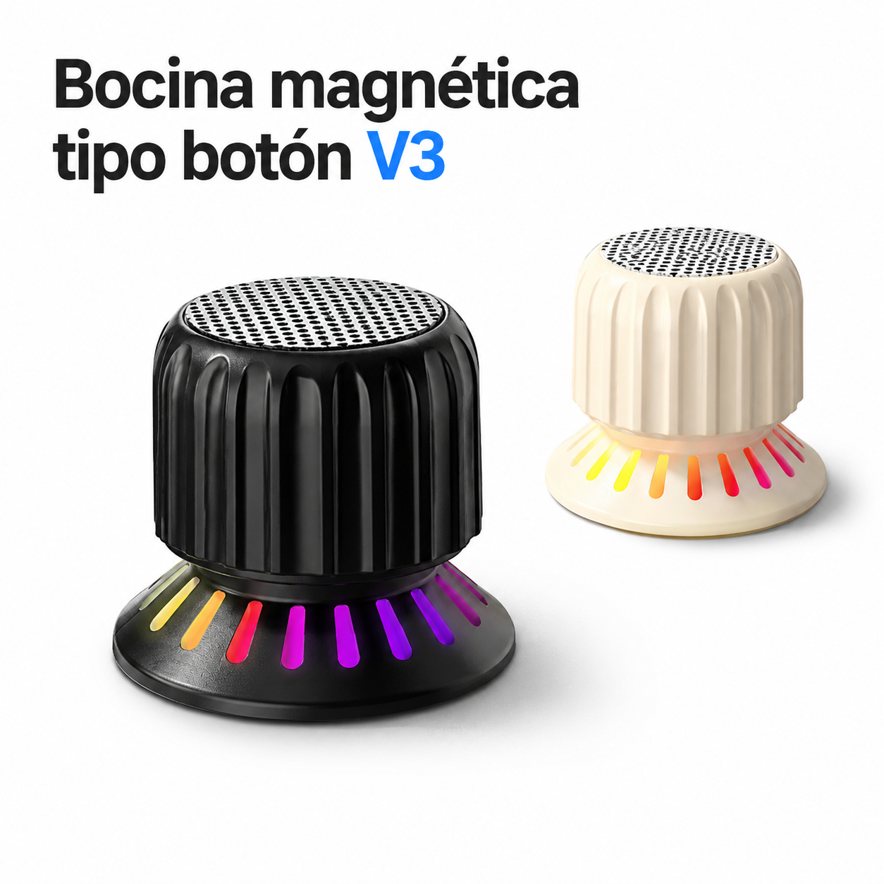 Bocina magnética tipo botón V3 Bocina magnética tipo botón V3 en México - Maxi Accesorios México