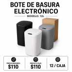 Bote De Basura Electronico 12L - Maxi Accesorios México