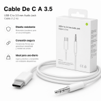 Cable De C A 3.5 - Maxi Accesorios México