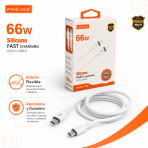 Cable De Silicon Prende 2 Puntas De 66W C30 - Maxi Accesorios México
