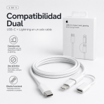 Cable Duo Trenzado CABLE IP DUO - Maxi Accesorios México