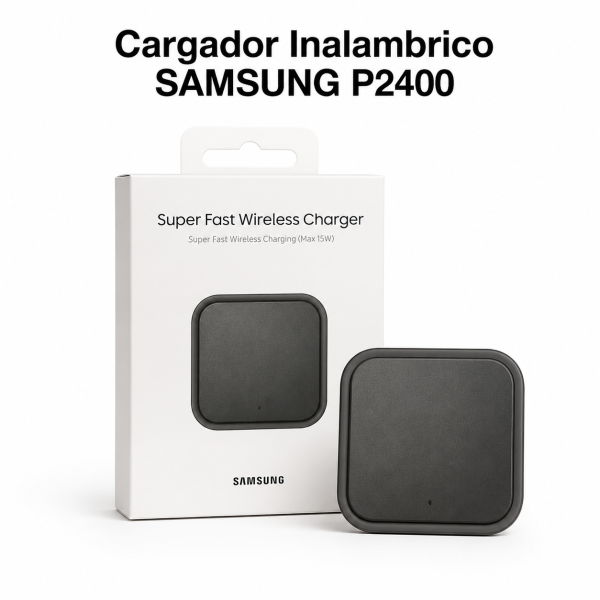 Cargador Inalambrico SAMSUNG P2400 en México - Maxi Accesorios México