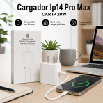 Cargador Ip14 Pro Max CAR IP 20W - Maxi Accesorios México