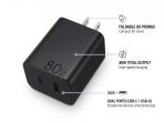 Cargador SAMSUNG 80W De 2 Salidas Super Rapida CAR SAM 80W - Maxi Accesorios México