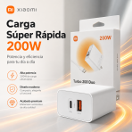 Cargador XIAOMI 200W De 2 Salidas Super Rapida CAR XIAOMI 200W - Maxi Accesorios México