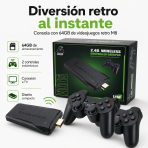 Consola con 64GB de videojuegos retro M8 - Maxi Accesorios México