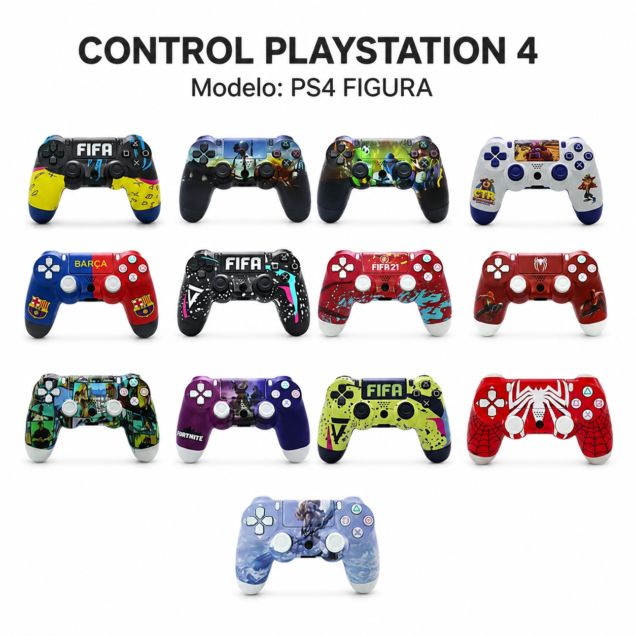 Control PlayStation 4 figura PS4 FIGURA Control PlayStation 4 figura PS4 FIGURA en México - Maxi Accesorios México