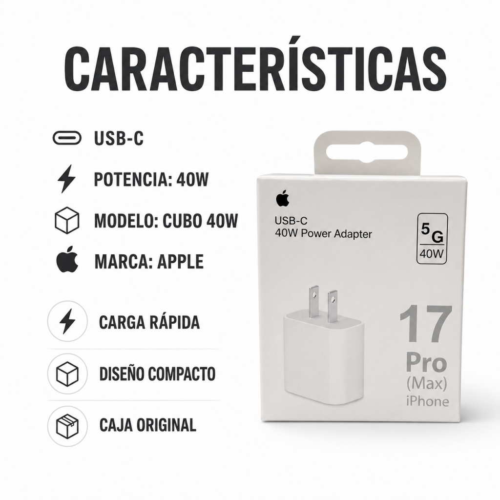 Cubo De 40W CUBO 40W - Maxi Accesorios México
