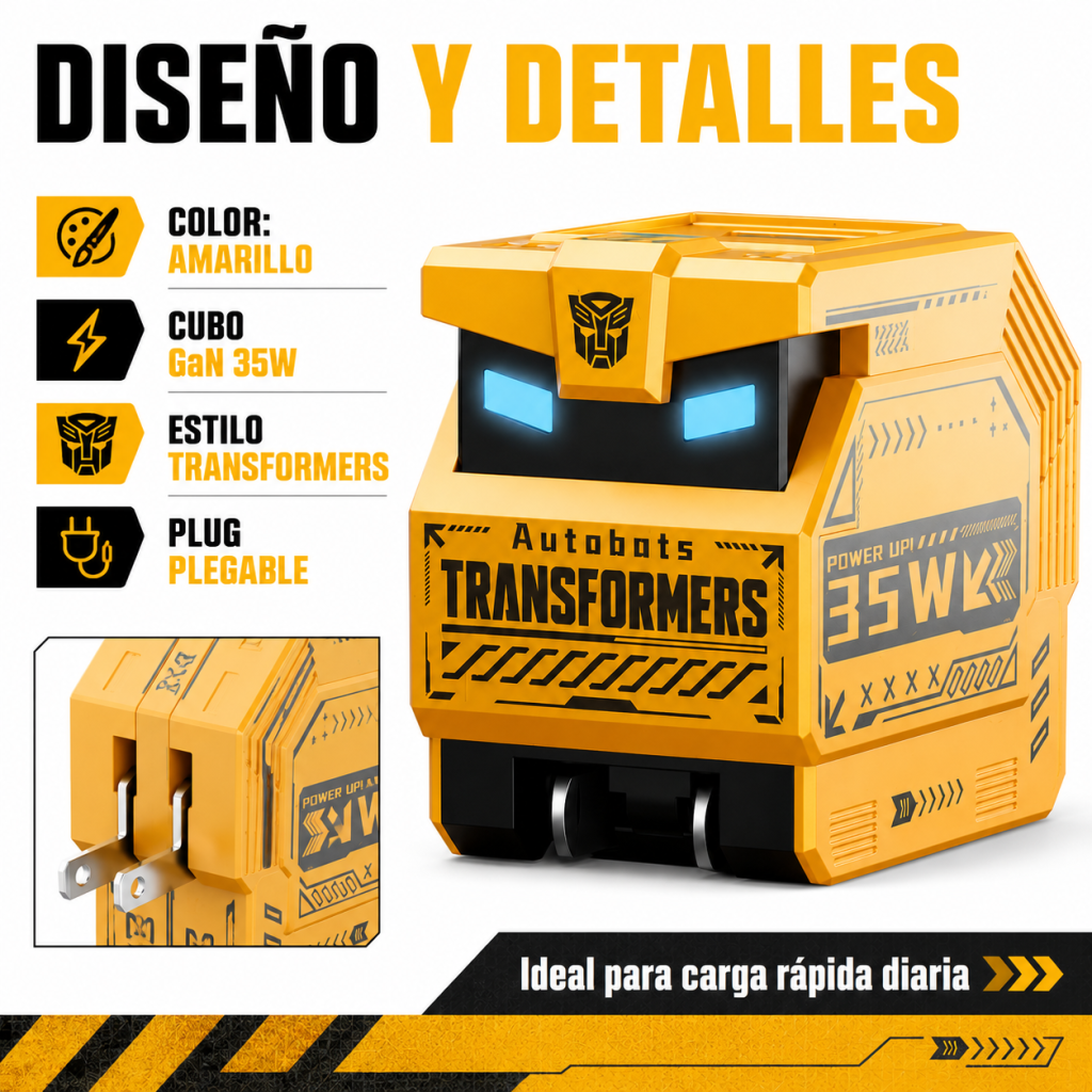 Cubo De GAN Plagable De 35W Real K21 - Maxi Accesorios México
