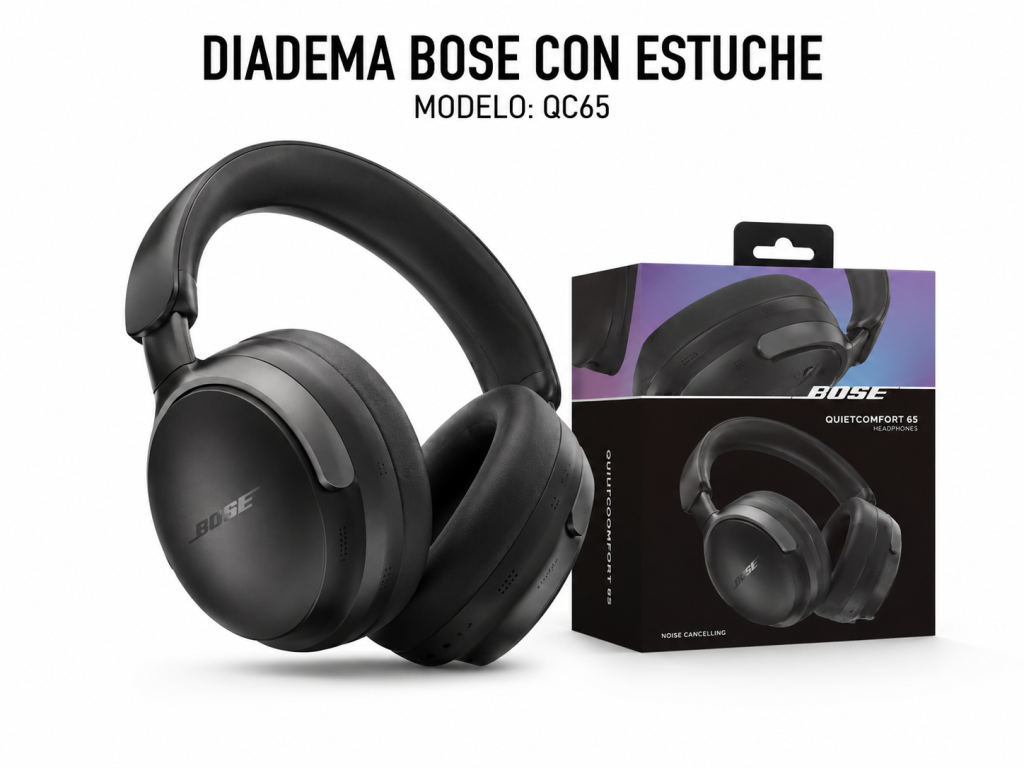 Diadema BOSE Con Estuche QC65 en México - Maxi Accesorios México
