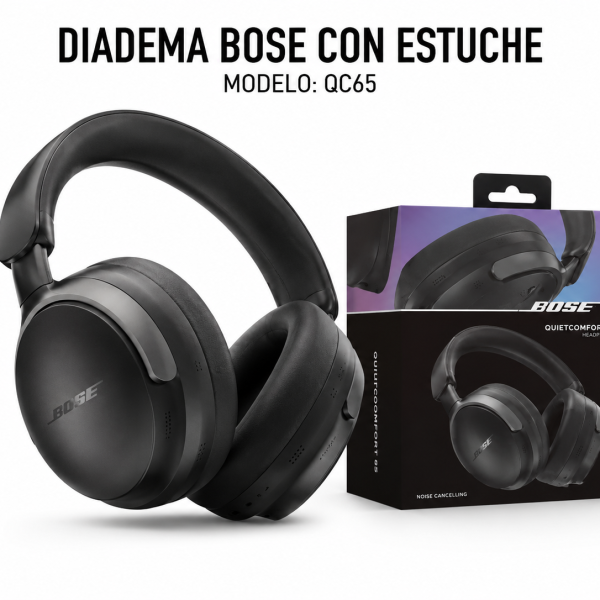 Diadema BOSE Con Estuche QC65 en México - Maxi Accesorios México