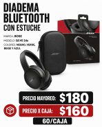 Diadema Bluetooth Con Estuche QC45 2DA - Maxi Accesorios México