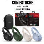 Diadema Bluetooth Con Estuche QC45 2DA en México - Maxi Accesorios México
